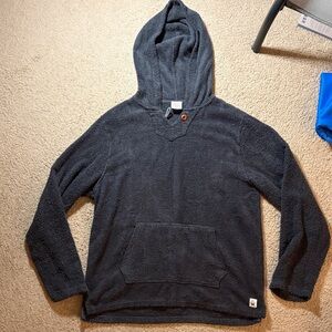 Birdwell Charcoal Oversized Hooded Sweatshirt Size Small